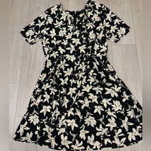 Flowy floral dress